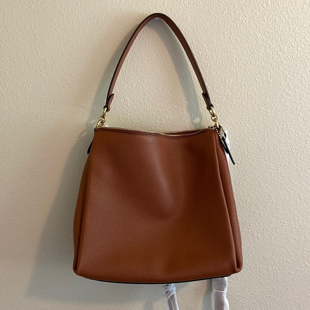 Coach Shay Soft Pebble Saddle